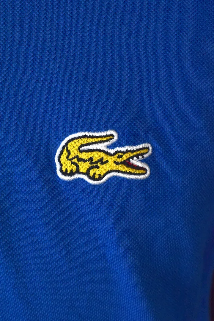 Blue Lacoste Brand Polo Shirt