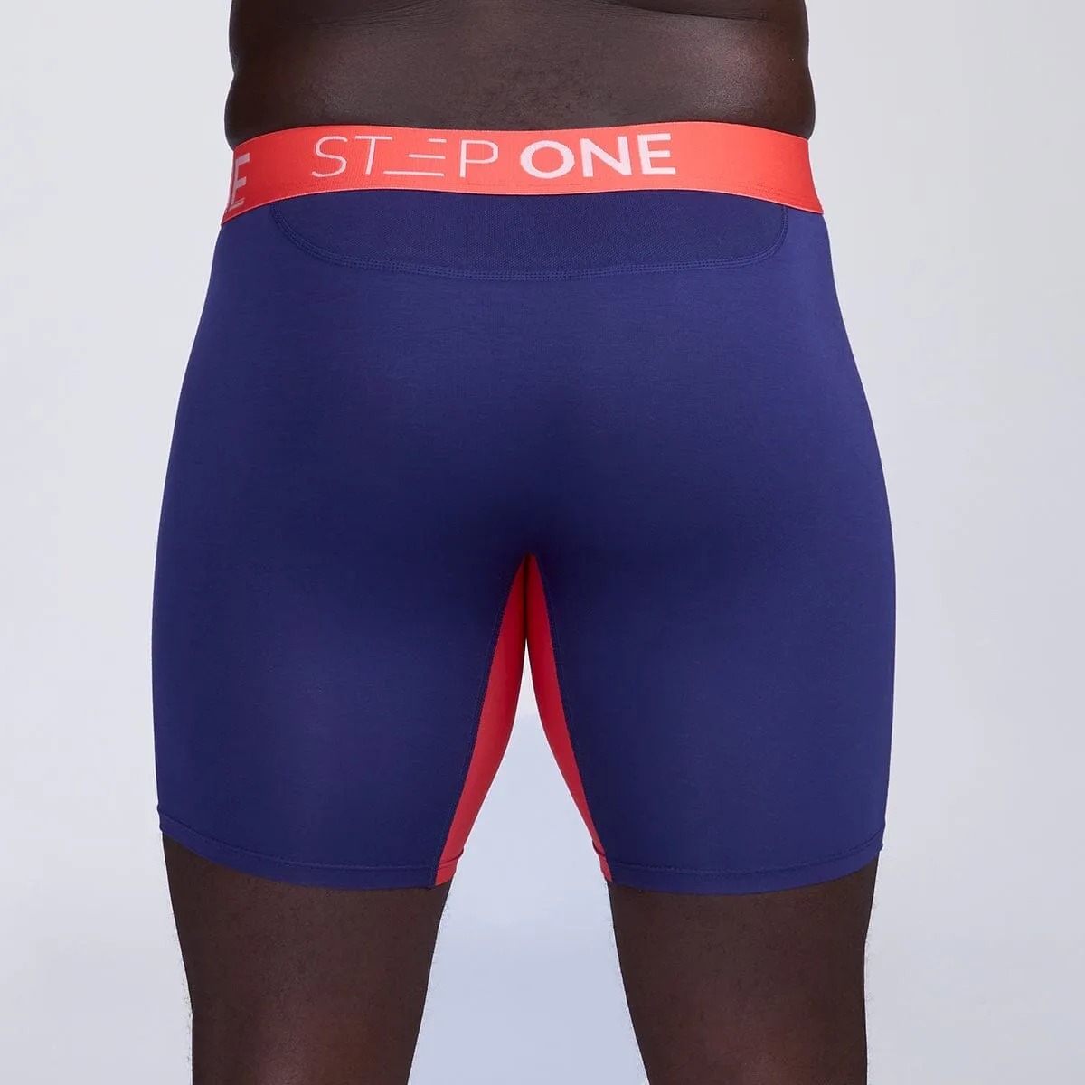 Boxer Brief - Blue & Red
