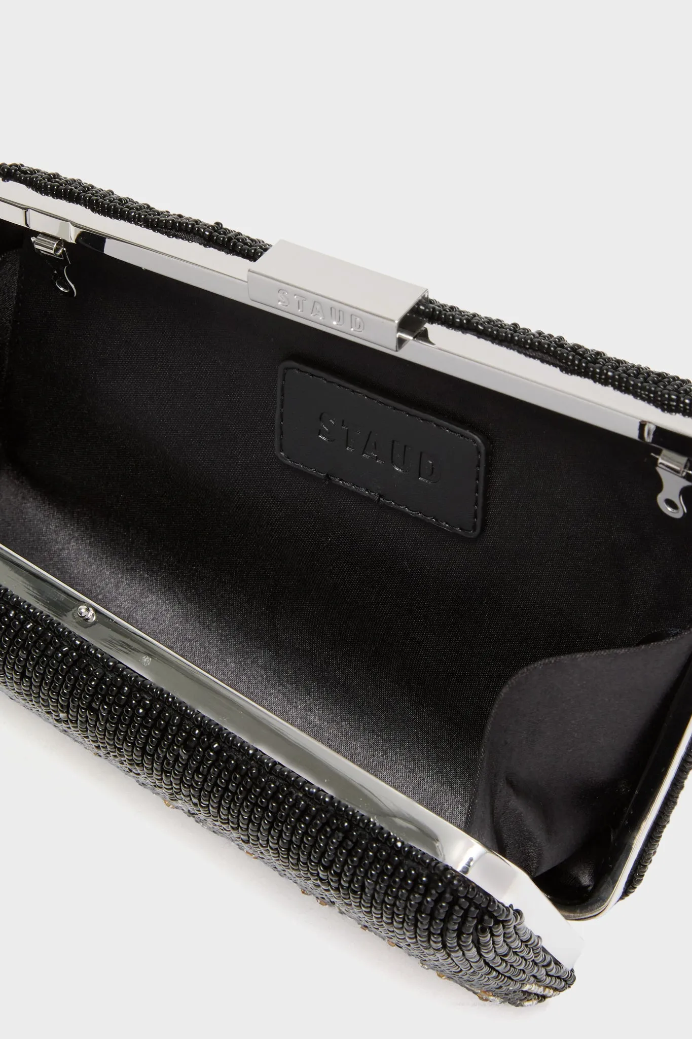 Carmella NYC Skyline Beaded Clutch
