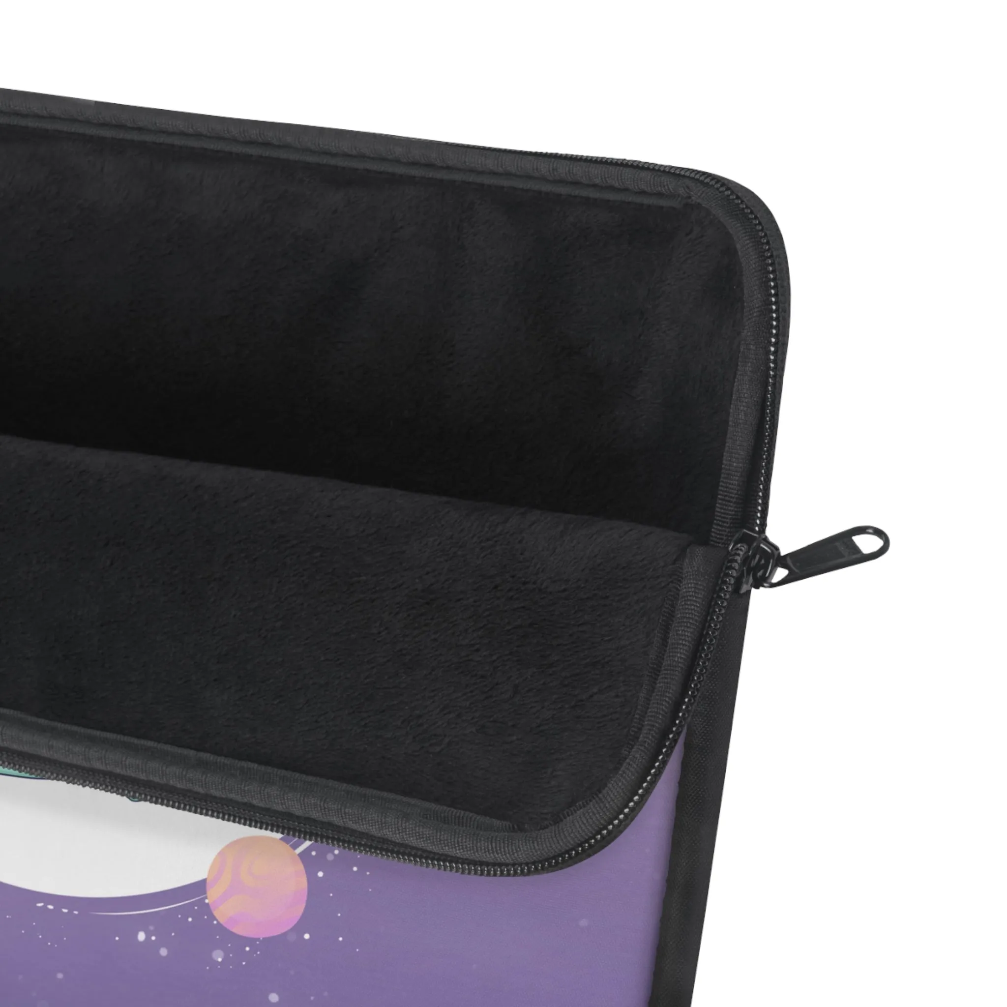 Chilling Alien Print Laptop Sleeve