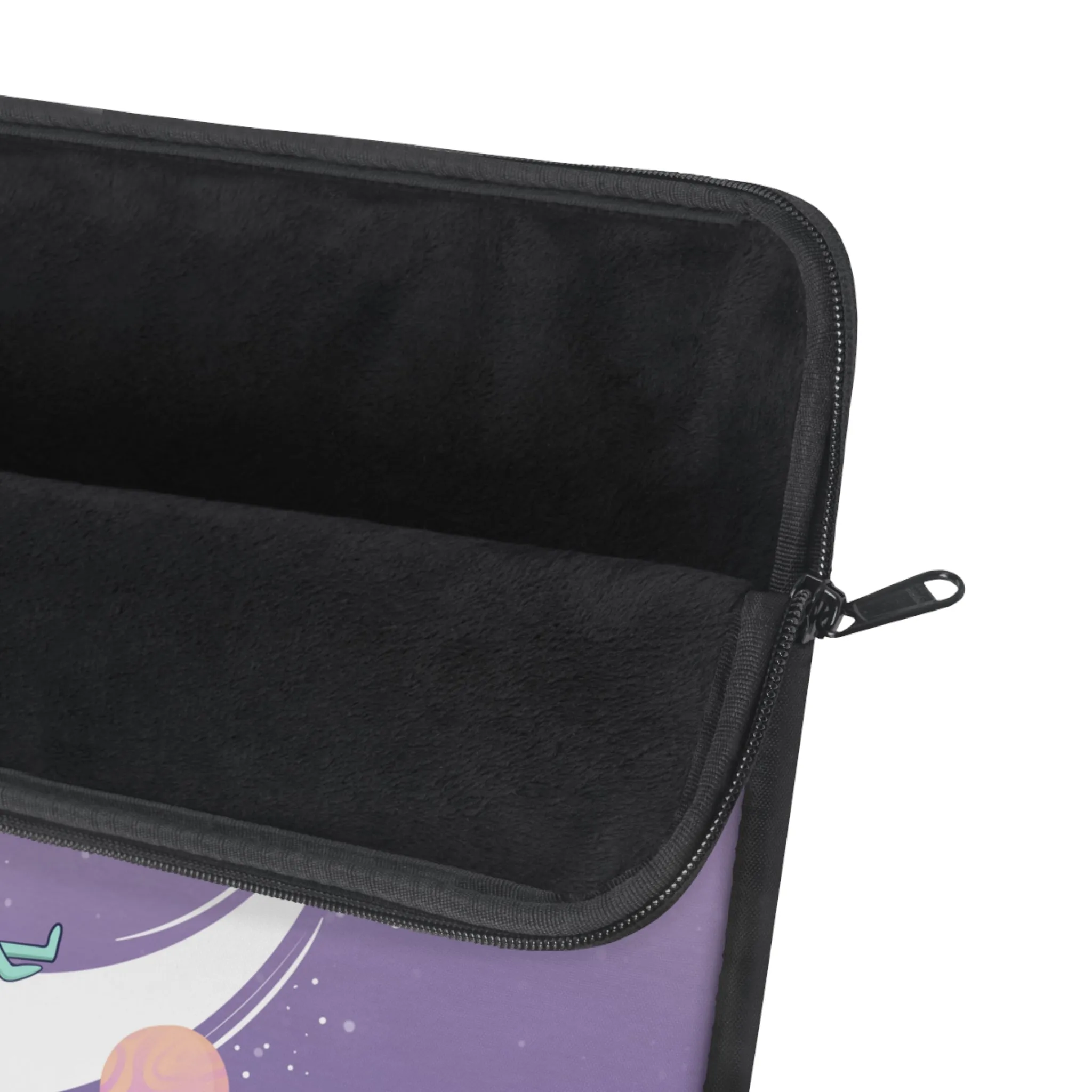 Chilling Alien Print Laptop Sleeve