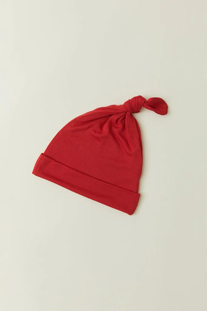 Currant Knotted Hat
