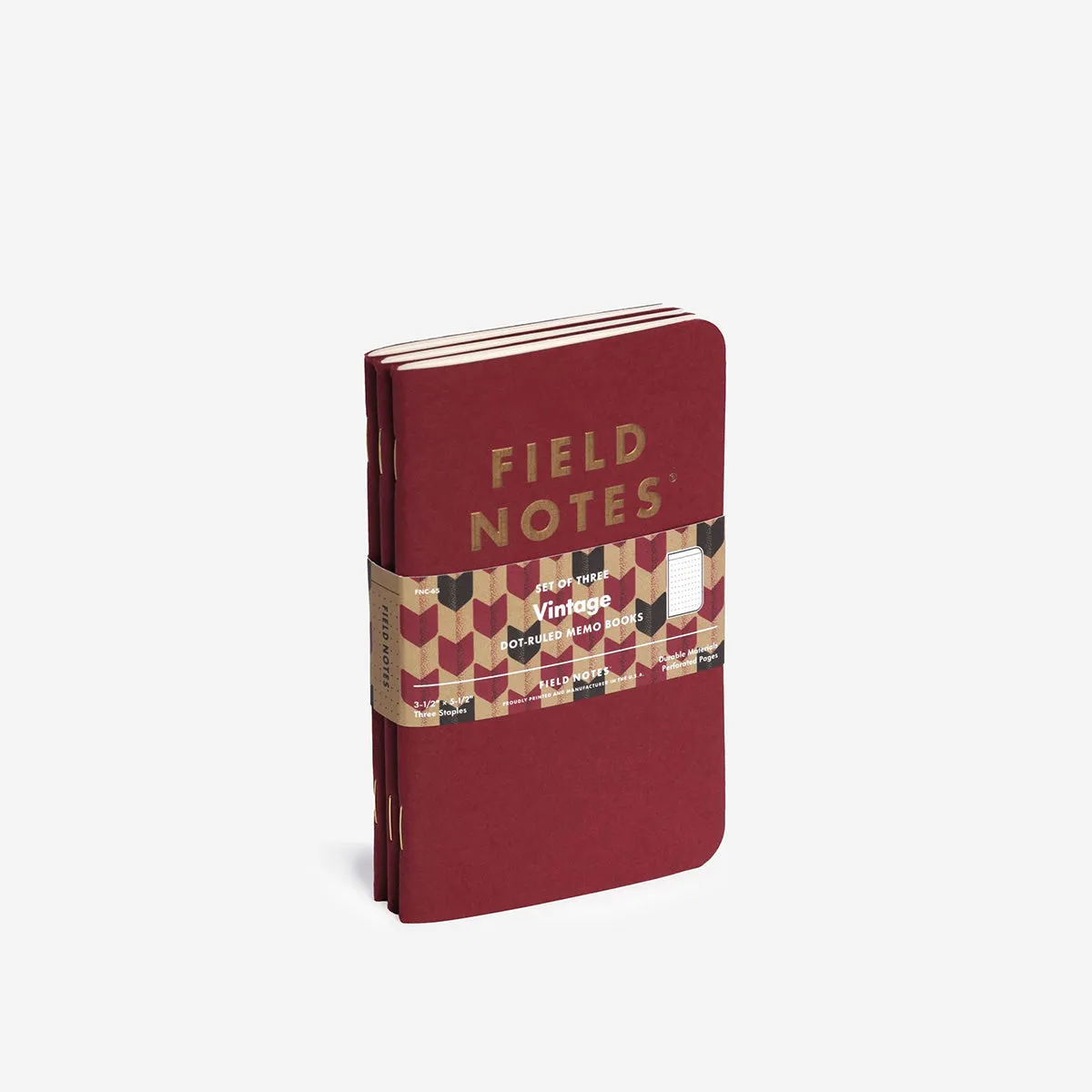 Field Notes Vintage 3-Pack Notebook