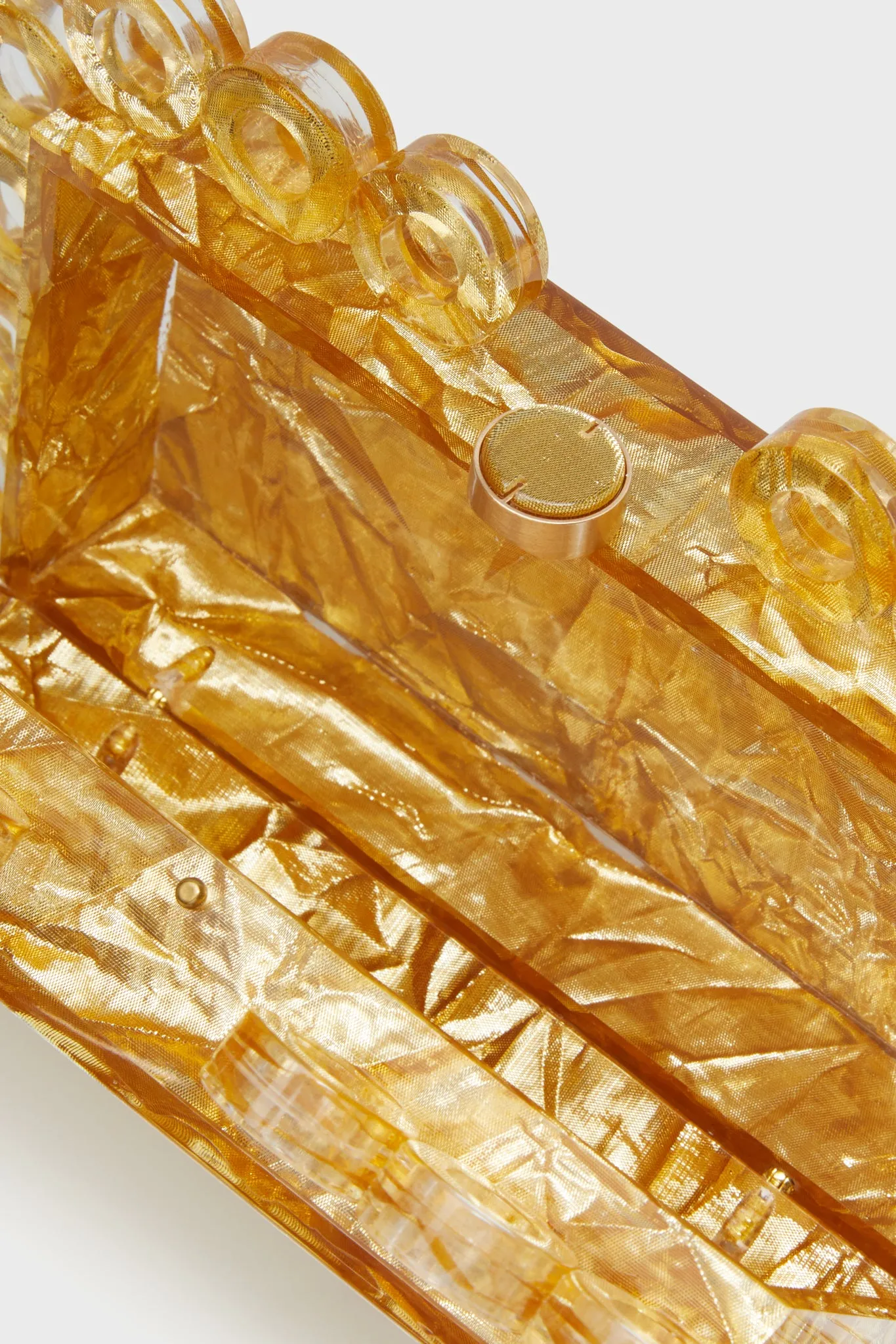 Gold Harlow Clutch
