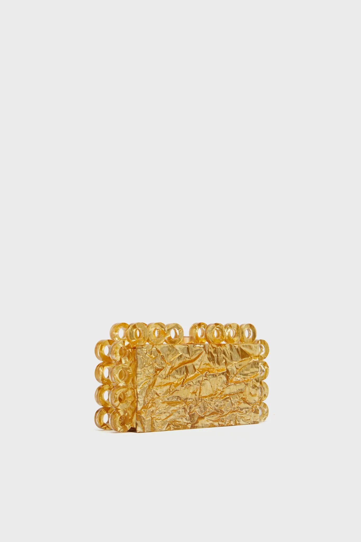 Gold Harlow Clutch