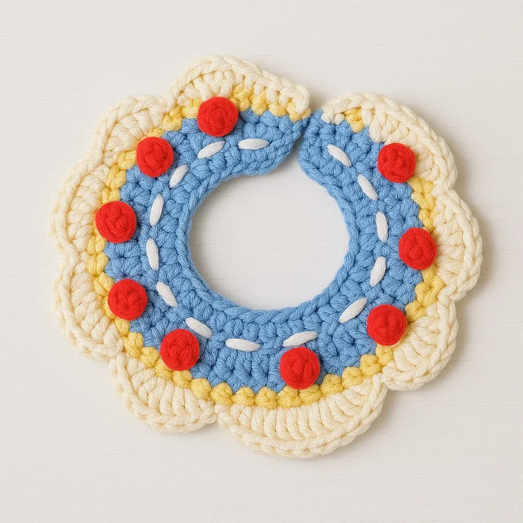 Hand-woven collar -cat accessories