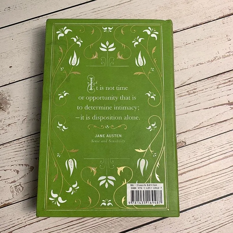 Jane Austen's Sense and Sensibility - Barnes & Noble Leatherbound Classics Edition