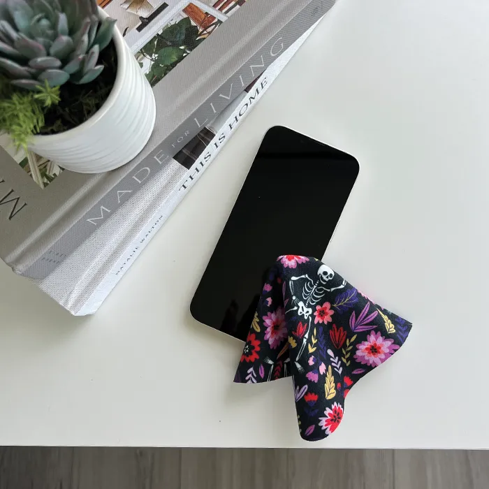 Printed 8"x8" Mwipes™ Microfiber Suede Lens Cleaning Cloth