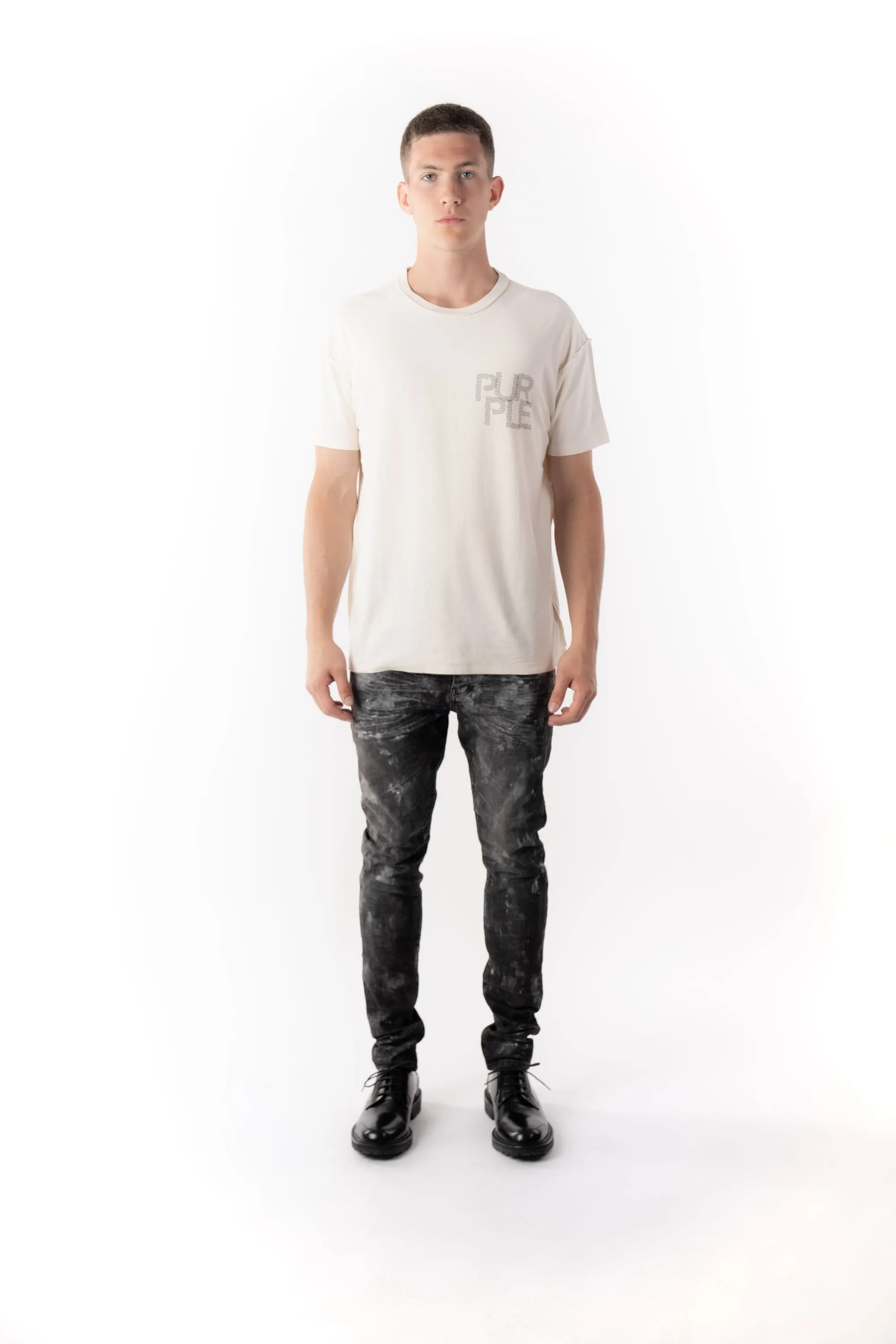 PURPLE BRAND GHOST - WHITE Mens Apparel