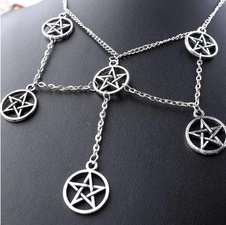 Religious Pentagram Necklace
