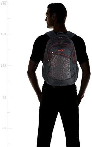 Safari Zinger 27 Ltrs Red Laptop Bag (Zinger-4-Red-Backpack)