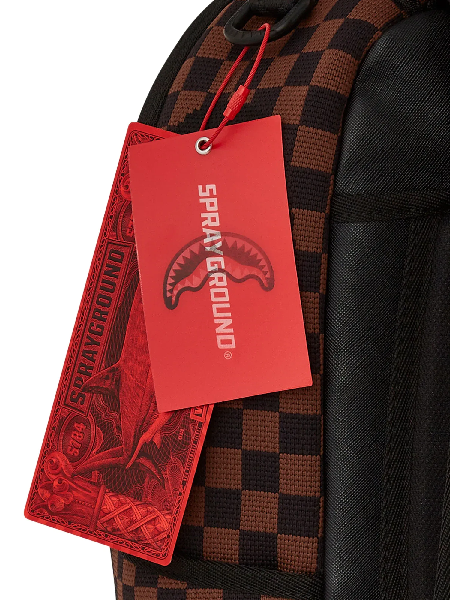 Sprayground Knit Sharks In Paris DLXSV Backpack